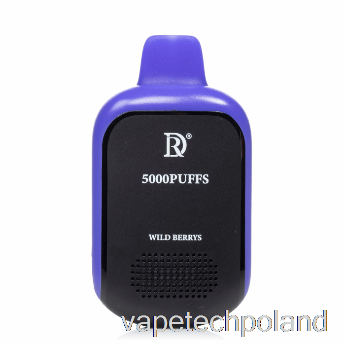 Vape Pod Death Row Qr5000 Jednorazowe Dzikie Jagody